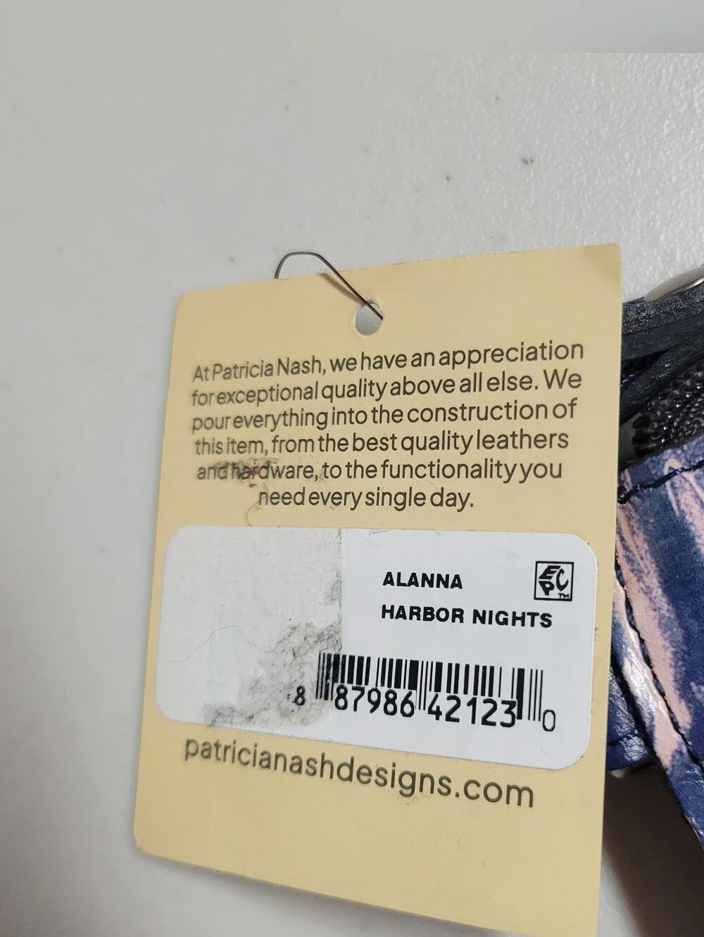 Patricia Nash NWT Alanna Harbor Nights Card Holder Wallet.